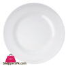 High Quality White Melamine Dinner Plate Rice Pack Of 6