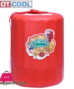 Hot and cool insulated Stainless steel and stylish Travel and picknick purpose Big 3 Containers Lunch Box (4500 ml)