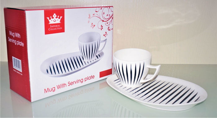 Imperial Collection Mug With Serving Plate