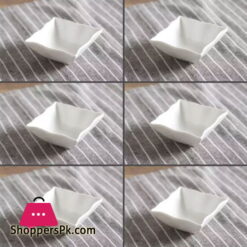 Imperial collection Ceramic Bowls-Set of 6-White-2.8 Inch