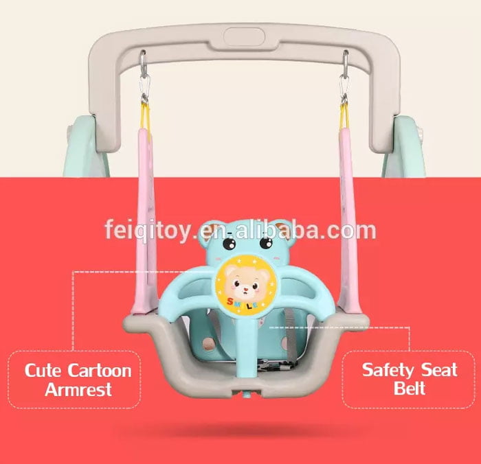 Indoor Kids Slide With Swing Lhj03 0-10 Years