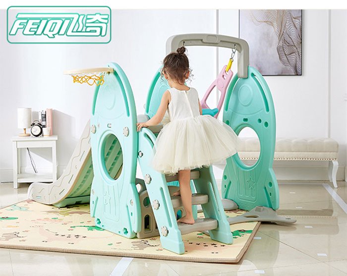 Indoor Kids Slide With Swing Lhj03 0-10 Years