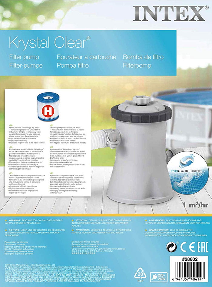 Intex Krystal Clear Filter Pump 28602