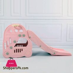 Kids Slide Basketball Hoop Indoor Play Slide LHT21