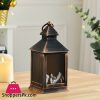 LED Fireplace Lantern Flicker Lamp Battery Operated Hanging /Sitting Decoration - 10 Inch