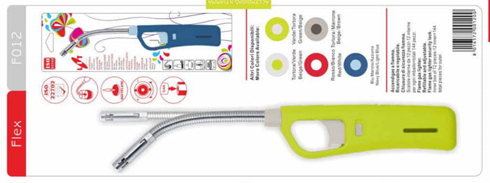 Lit Lighter Flame Flicker - F012 Italy Made -1 Pcs