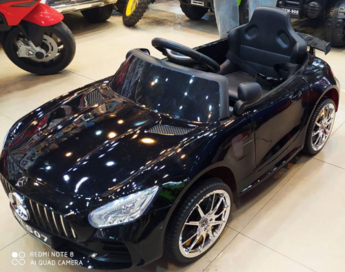 Mercedes Dls07 Electric Ride On Toy Car For Kids Metalic Paint Color