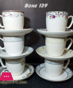 New Bone Porcelain Cup & Saucer Set 139