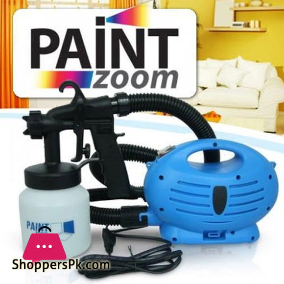 Paint Zoom Handheld Electric Spray Gun Kit 625 watt Spray Gun Tool for Interior & Exterior Home Painting