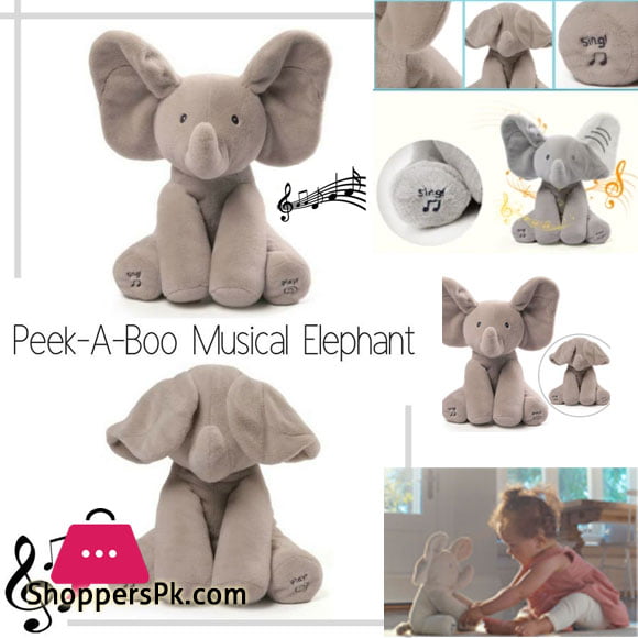 baby peek a boo elephant