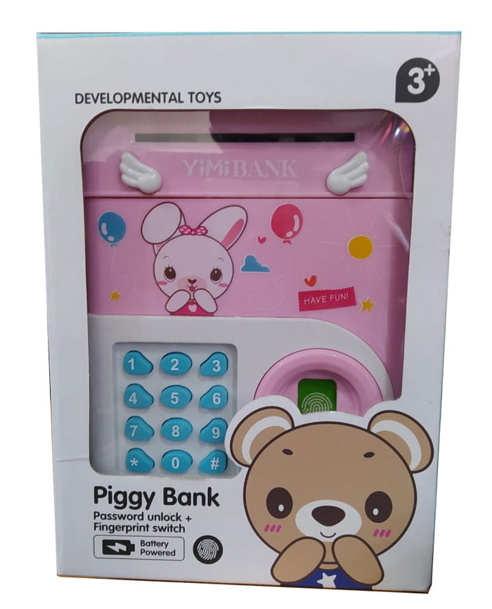 Piggy Bank Password Unlock Fingerprint Switch