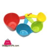 Plastic Measuring Cups 4 Pcs Set