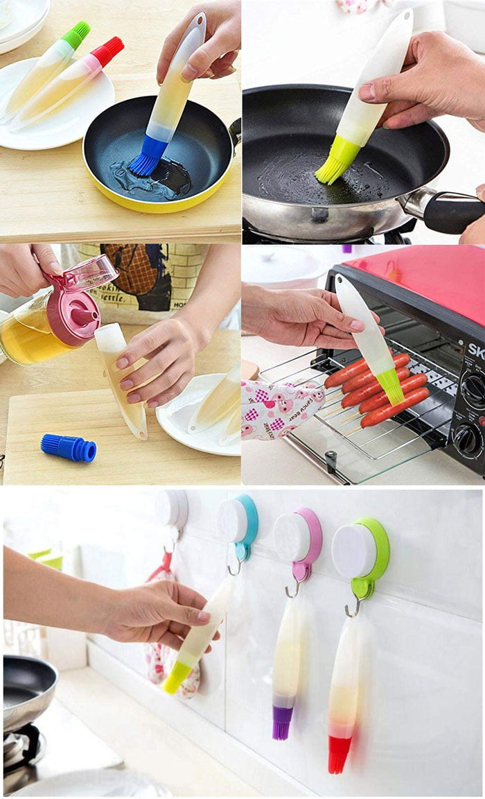 Silicone Oil Pastry Brush Baking Brush Bbq Utensil