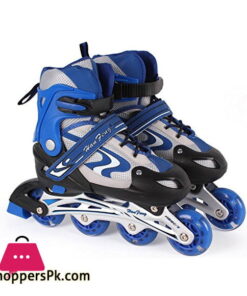 Skate Shoes Adjustable Size 35 to 38 Blue S Size