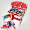 Spider Man Bat Man Wooden Study Table &Amp; Chair Set For Kids