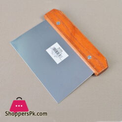 Stainless Steel Dough Scraper with Wood Handle