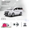 1:27 Toyota Alphard Alloy Diecast Model Collection Mpv Car Kids Led Toy