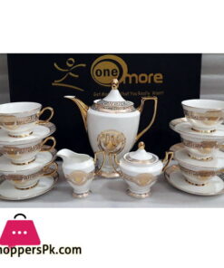 Versace European 15 Pieces Tea Set Bone China Cups and Saucers