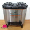 Water Cooler Twin 15 Litre STAINLESS STEEL Inner and Outter Imported Cooler
