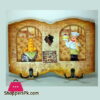 Wood Chef Design Wall Mounted Key Holder 4 Hook
