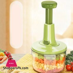 1500ml Hand Manual Chopper Pull Mashed Vegetable Machine