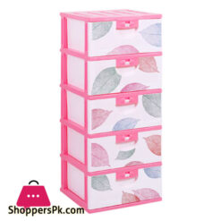 Baby Plastic Storage Drawer 5 Layer 3 Feet X 1.6 Feet
