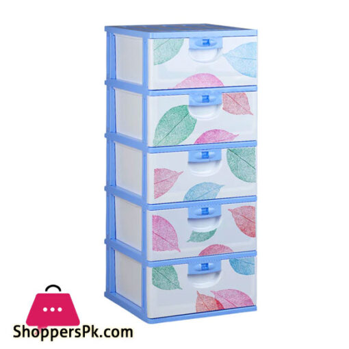 Baby Plastic Storage Drawer 5 Layer 3 Feet x 1.6 Feet