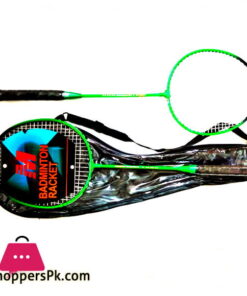 Badminton Racket Pair Green