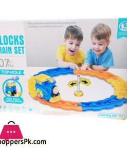 Block Train Set For Kid 7 Pieces