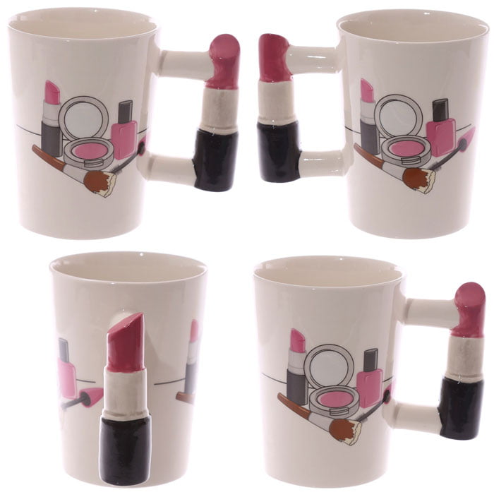 Creative Ceramic Makeup Artist Coffee Mug