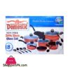 Domestic Non Stick Gift Pack 18 Piece Set Black