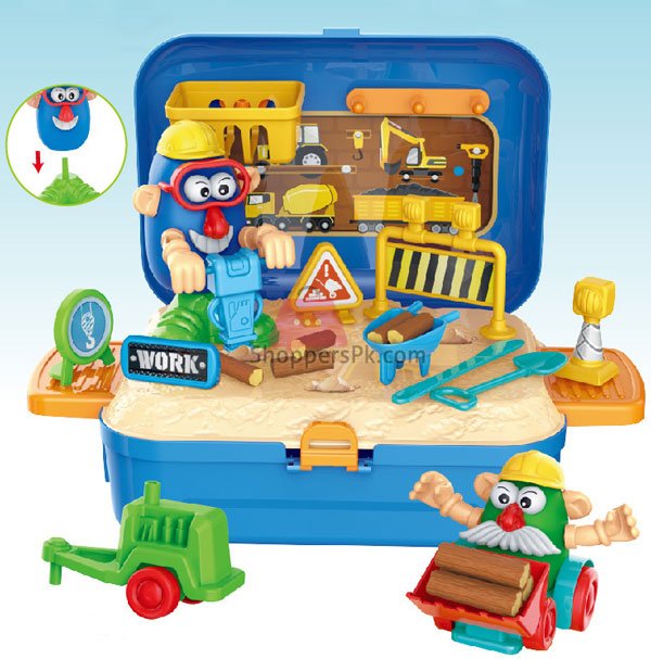 Dough &Amp; Carry Roadworks Game Set