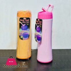 Easy Cool Straw Style Water Bottle One Piece