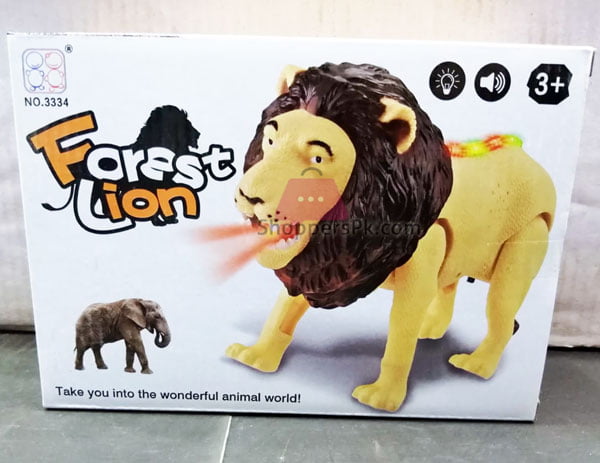 Electric Forest Lion With Walking Function