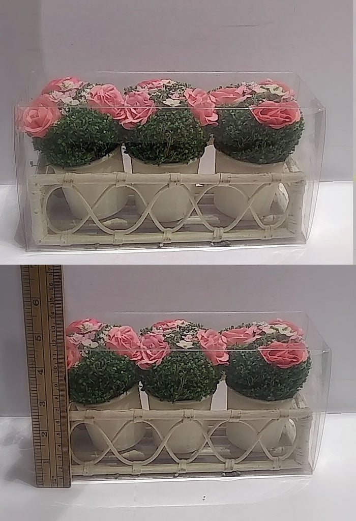 Flower Express Mini Rattan Planter Pot Sri Lanka Made