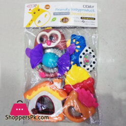 Friendly Baby Infant Rattle Toys Set