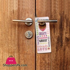 Friends Love Sign Hanging on Door Handle