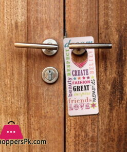 Friends Love Sign Hanging on Door Handle
