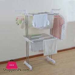 Granit 2-Layer Multifunctional Dryer with Wheels White (HW03-0261)