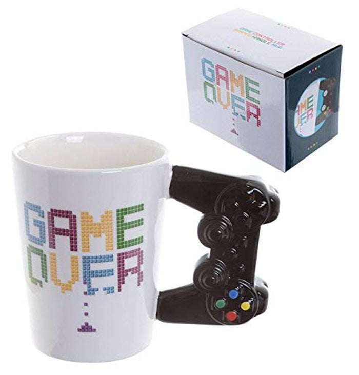 Game Controller Game Over Ceramic Mug 5 Game Controller Game Over Ceramic Mug