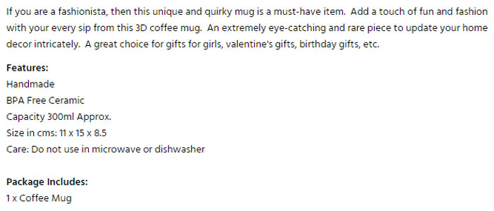 High Heel Mug Best Gift