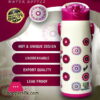 High Quality Flower Print Water Bottle 1 High Quality Flower Print Water Bottle