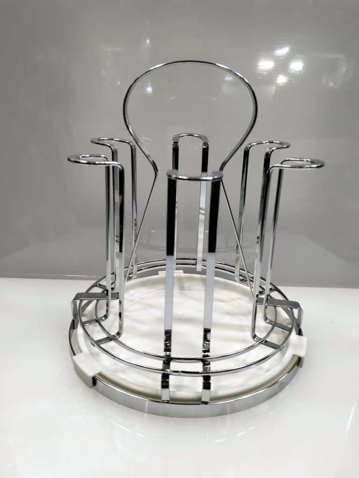 High Quality Stainless Steel Glass Stand