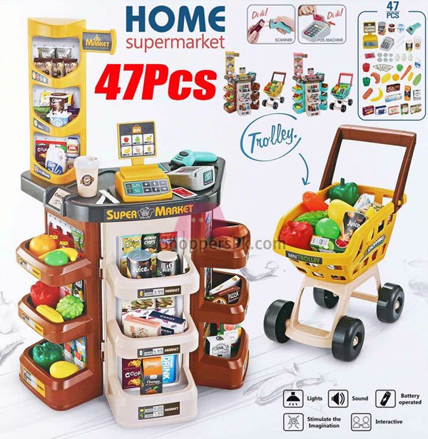 Home Supermarket Cash Register Toy