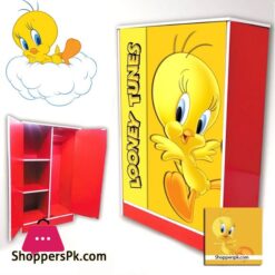 Kids Wooden Wardrobe 2 Door ( Tweety )