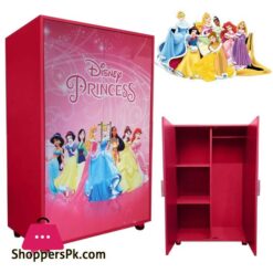 Kids Wooden Wardrobe 2 Door ( Princess )