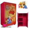 Kids Wooden Wardrobe 2 Door (Winnie The Pooh )