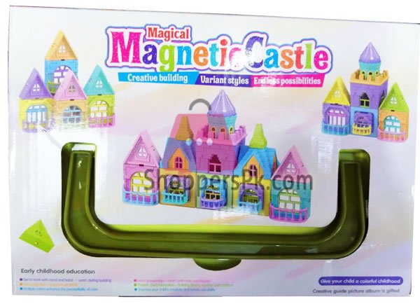 Magical Magnetic Castle For Kid 70 Pieces