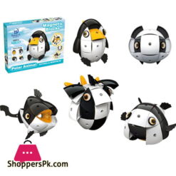 Magnetic Blocks Polar Animal 77 Pieces