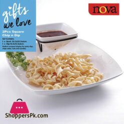 Nova 2 Pcs Square Chip &  Dip HJ19360